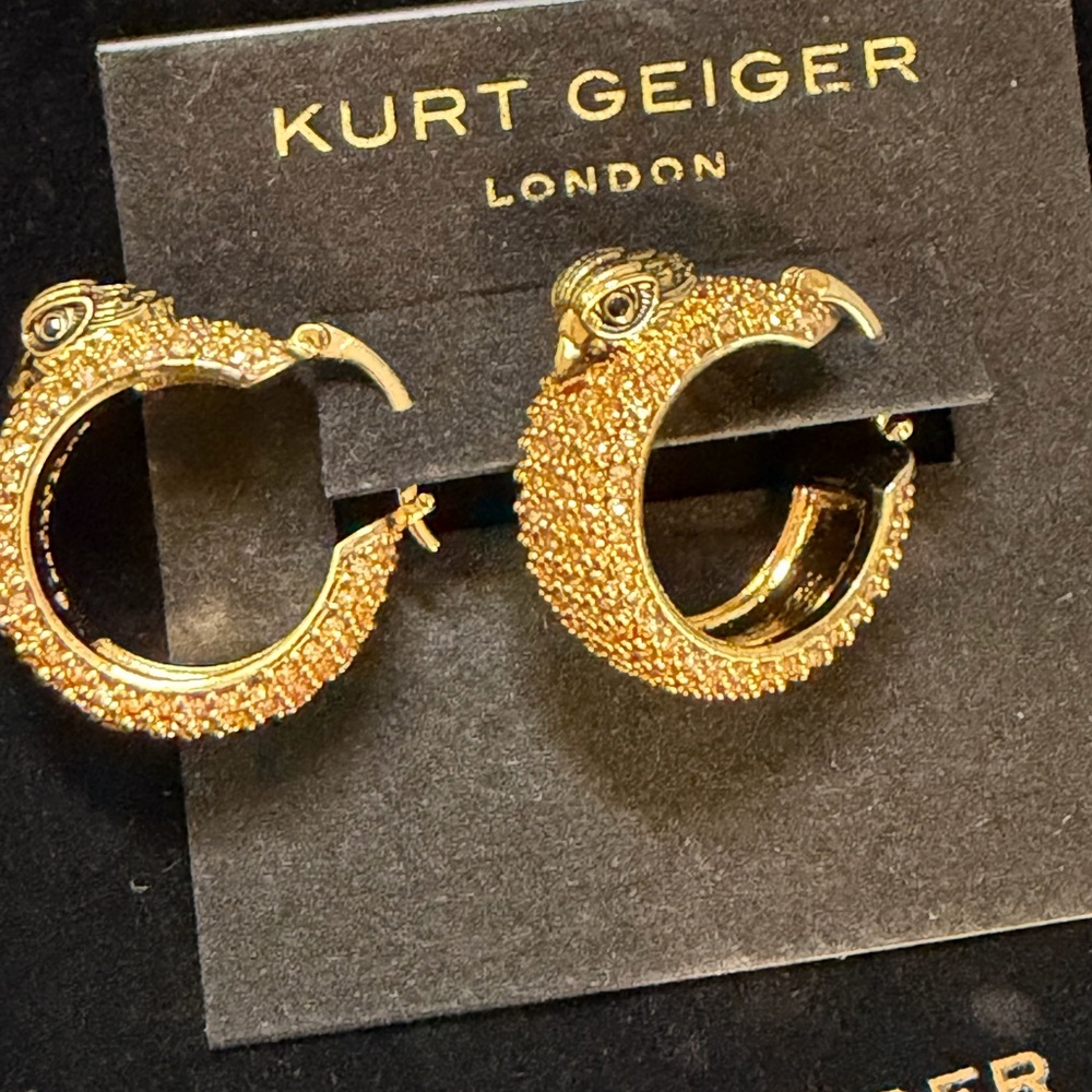 Kurt Geiger Gold Earrings